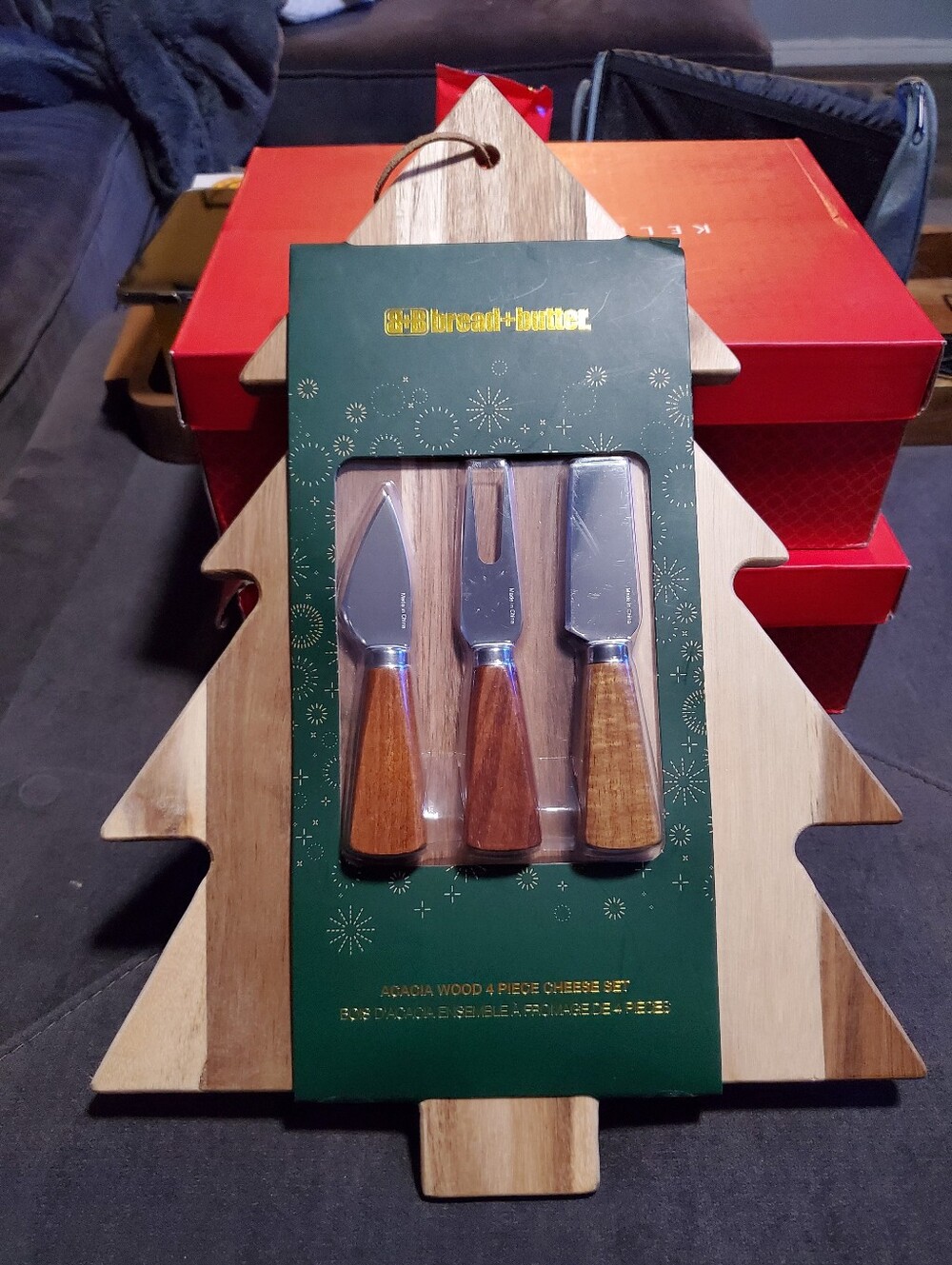 NWT Bread + Butter Wood Cheese Board
